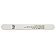 Peggy Sage 2-Way Nail File Hard 100/100 Pilnik do paznokci dwustronny Biały