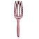 Olivia Garden FingerBrush Combo Medium Szczotka do rozczesywania włosów Soft Pink