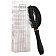 Sister Young Coco Hair Brush Szczotka do włosów z włosiem dzika Black