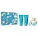 Versace Dylan Turquoise Pour Femme Zestaw upominkowy EDT100ml + żel do ciała 100ml + żel pod prysznic 100ml + EDT 5ml