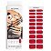 NeoNail Gel Stickers Easy On Lakier hybrydowy w naklejce 20szt M06