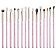 Jessup Mua Blushing Bride Makeup Tool Zestaw pędzli do makijażu 15szt. T294