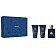 Versace Pour Homme Dylan Blue zestaw upominkowy EDT spray 50ml + balsam po goleniu 50ml + żel pod prysznic 50ml