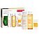 Clarins Velvet Milk Set Zestaw upominkowy mleczko oczyszczające 200ml + tonik oczyszczający 200ml + Peeling do twarzy 15ml + kosmetyczka