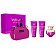 Versace Dylan Purple Pour Femme Zestaw upominkowy EDP 100ml + żel pod prysznic 100ml + balsam do ciała 100ml + Kosmetyczka