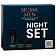 Sigma Men Night Set Zestaw upominkowy lekki balsam do ciała 100ml + serum na noc 50ml + krem pod oczy 30ml