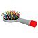 Twish Handy Hair Brush with Mirror Szczotka do włosów z lusterkiem Light Grey