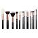 Jessup Essential Makeup Brush Zestaw pędzli do makijażu Black 15szt.