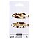 Sister Young Lily Makeup Hair Clips Set Klipsy do włosów Milk Coffee 2szt