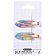 Sister Young Lily Makeup Hair Clips Set Klipsy do włosów Pink Purple 2szt