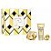Paco Rabanne Lady Million Zestaw upominkowy EDP 80ml + EDP 5ml + balsam 100ml