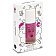 Nailmatic Kids Nail Polish Sheepy Lakier do paznokci dla dzieci z drobinkami 8ml Różowy