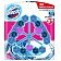 Domestos Power 5+ Kostka toaletowa 3x55g Pink Magnolia
