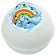 Bomb Cosmetics Bath Blaster Musująca kula do kąpieli 160g Over The Rainbow