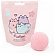 Pusheen Bath Fizzer Musująca kula do kąpieli 100g Truskawka