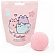 Pusheen Bath Fizzer Musująca kula do kąpieli 100g Truskawka