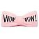 Double Dare WOW! Mega Hair Band Opaska na włosy Light Pink