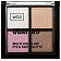 Wibo Quattro Multi-Use Glow Palette Wielozadaniowa paleta rozświetlająca do twarzy i ciała 6g