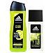 Adidas Pure Game Zestaw upominkowy dezodorant spray 75ml + żel pod prysznic 250ml