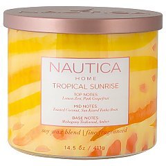 Nautica Home Tropical Sunrise Soy Wax Blend Fine Fragranced Candle 1/1