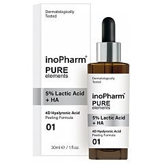 InoPharm Pure Elements 5% Lactic Acid + HA Peeling 1/1