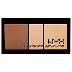 NYX Cream Highlight & Contour Paletta 1/1