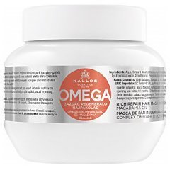 Kallos Omega Rich Repair Hair Mask With Omega-6 Complex And Macadamia Oil 1/1