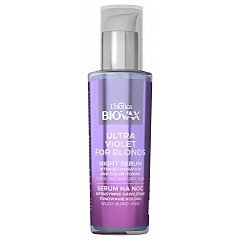 Biovax Ultra Violet For Blonds Night Serum 1/1