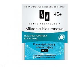 AA Dermo Technology Hyaluronic Microns Night Cream 45+ 1/1