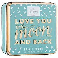 The Scottish Fine Soaps Love You To The Moon And Back Soap In A Tin 1/1