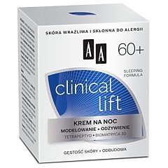 AA Clinical Lift 60+ Night Cream 1/1