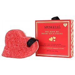Spongelle You Have My Heart On A String Body Wash Infused Buffer 1/1