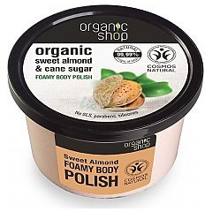 Organic Shop Sweet Almond & Cane Sugar Foam Body Polish 1/1