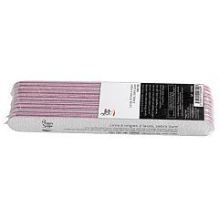 Peggy Sage Pack Of 10 2-Way Nail Files Zebra Coarse 1/1
