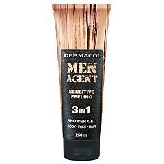 Dermacol Men Agent 3 in 1 Sensitive Feeling Shower Gel 1/1