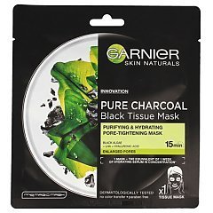 Garnier Pure Charcoal Black Tissue Mask Purifying & Hydrating Pore-Tightening Mask 1/1