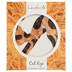 Lovely Cat Eye Eyeliner Stencil 1/1