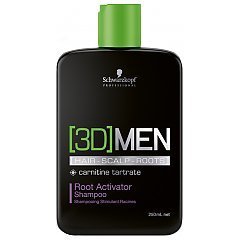 Schwarzkopf Professional 3D Men Root Activator Shampoo 1/1
