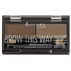 Rimmel Brow This Way Brow Sculpting Kit 1/1