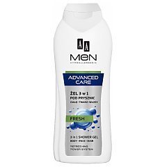 AA Men Advanced Care Fresh Shower Gel 1/1