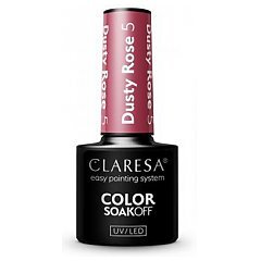 Claresa Soak Off UV/LED Dusty Rose 1/1