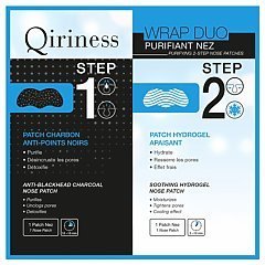 Qiriness Wrap Duo Purifiant Nez Purifying 2-Steps Nose Patches 1/1