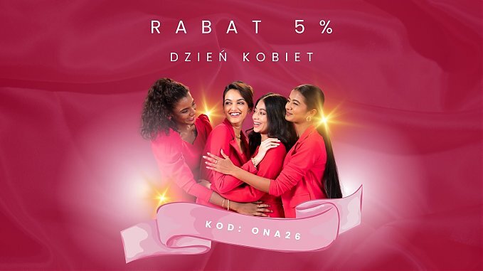 Rabat 5 % na Dzień Kobiet!