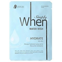 Simply When Water Wish Hydrate Sheet Mask 1/1