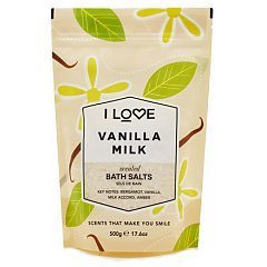 I Love... Vanilla Milk Bath Salts 1/1