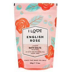 I Love... English Rose Bath Salts 1/1