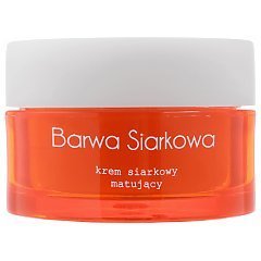 Barwa Siarkowa Sulphuric Mattifying Cream 1/1
