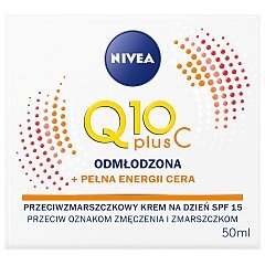 Nivea Q10 Plus C Odmłodzona + Pełna Energii Cera 1/1