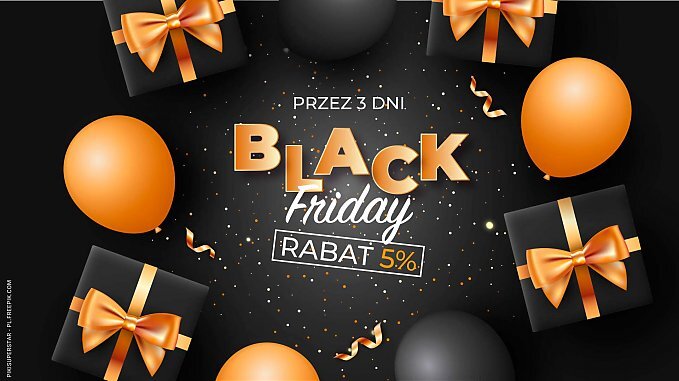 Rabat z okazji Black Friday!