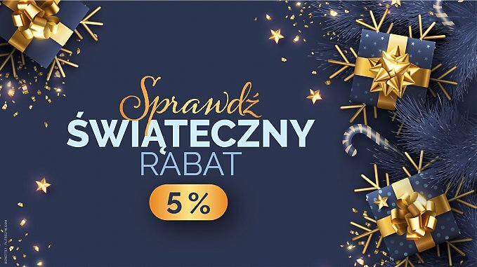 Świąteczny kod rabatowy!